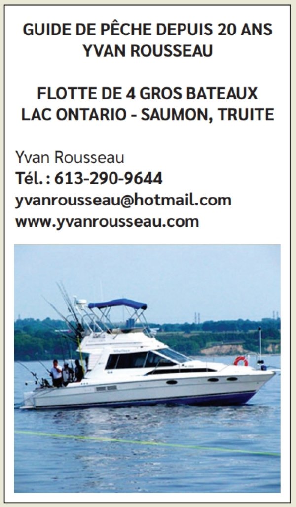 LAC ONTARIO Flotte de 4 gros bateaux