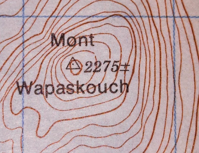 Carte du repère planimétrique